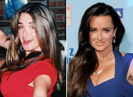 Kyle Richards - then and now